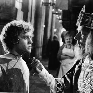 Still of Peter MacNicol and Peter Eyre in Dragonslayer 1981