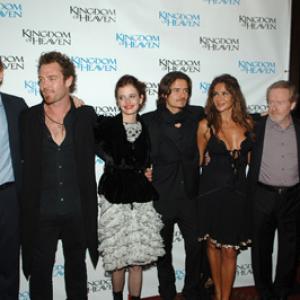 Liam Neeson, Ridley Scott, Orlando Bloom, Marton Csokas, Khaled Nabawy, Giannina Facio, Eva Green