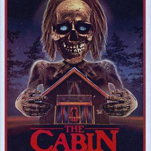 The Cabin retro movie poster