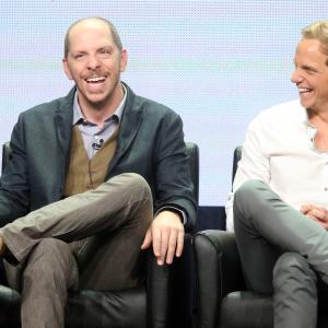 Stephen Falk and Chris Geere at event of Youre the Worst 2014