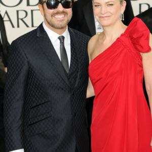 Jane Fallon and Ricky Gervais