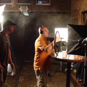John Fallon directing The Red Hours (2008).