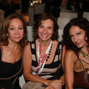 Francesca Fanti with Silvia Bizio and Rosetta Sannelli director of the Kineo award at Venice Film Festival 2013.