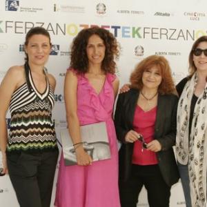 Francesca Fantii with Camilla Cormanni, Laura Delli Colli e