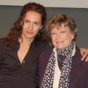 Francesca with writer Dacia Maraini