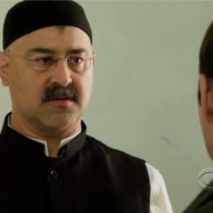 Ramsey Faragallah as The Imam with Donnie Wahlberg in CBS BLUE BLOODS episode 213 Hall of Mirrors