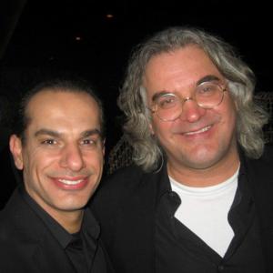 At NOBU Restaurant after Premiere Party for Green Zone with my friend Director Paul Greengrass Feb2010