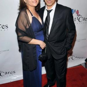 With Wife Judith at the Golden Globe Awards 2010 Post Celebration And Party To Benefit Britticares International Foundation