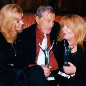 2003 Stage Alliance awards. James & stella along with Sally Struthers showing off their awards