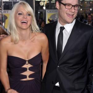 Anna Faris and Seth Rogen at event of Observe and Report 2009