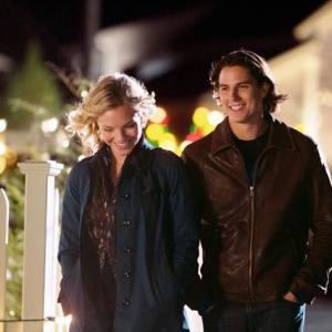 Still of Sean Faris and Eloise Mumford in Christmas with Holly (2012)