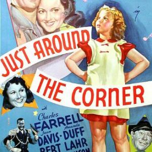 Shirley Temple Joan Davis Amanda Duff Charles Farrell and Bert Lahr in Just Around the Corner 1938