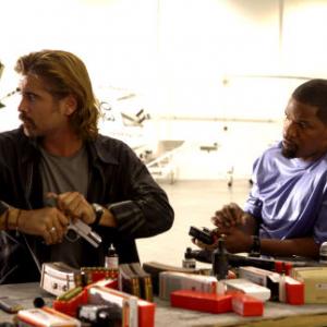 Still of Jamie Foxx and Colin Farrell in Miami Vice (2006)