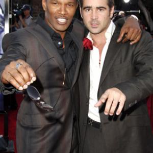 Jamie Foxx and Colin Farrell at event of Miami Vice (2006)