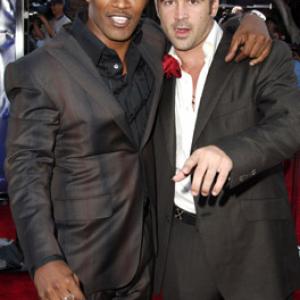 Jamie Foxx and Colin Farrell at event of Miami Vice 2006