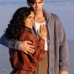 Still of Salma Hayek and Colin Farrell in Ask the Dust (2006)
