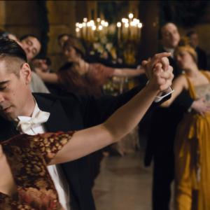 Still of Colin Farrell and Jessica Brown Findlay in Ziemos pasaka (2014)
