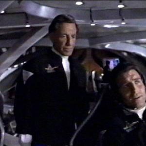 Roy Scheider and Mark Fauser in Seaquest