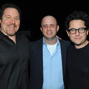 JJ Abrams Jon Favreau and Eric Kripke at event of Revolution 2012