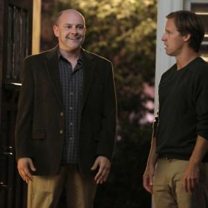Still of Nat Faxon and Rob Corddry in Ben and Kate 2012