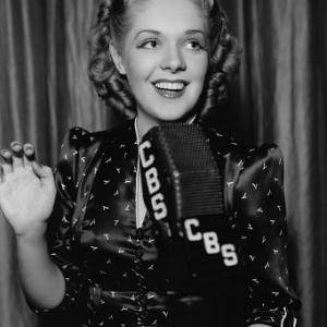 Alice Faye, WABC-Columbia, CBS Photo, October 1937, **I.V.