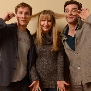 Halley Feiffer Ryan Spahn and Michael Urie at event of Hes Way More Famous Than You 2013
