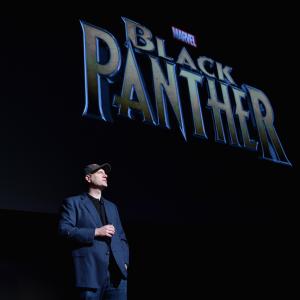 Kevin Feige at event of Black Panther (2018)