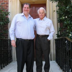 Steven Feinberg and Richard D. Zanuck at the Zanuck home