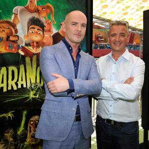 Sam Fell and Chris Butler at event of Paranormanas 2012