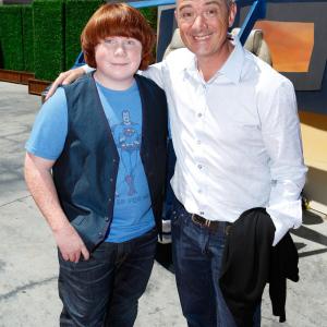 Sam Fell and Tucker Albrizzi at event of Paranormanas 2012