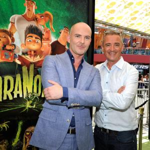 Sam Fell and Chris Butler at event of Paranormanas (2012)