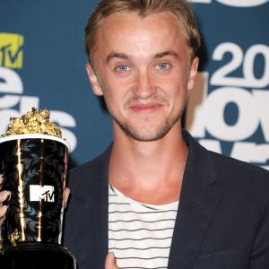 Tom Felton at event of 2011 MTV Movie Awards 2011