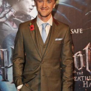 Tom Felton at event of Haris Poteris ir mirties relikvijos. 1 dalis (2010)