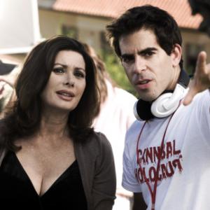 Edwige Fenech and Eli Roth in Nakvynes namai. Antra dalis (2007)