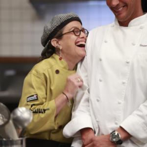 Still of Susan Feniger and Govind Armstrong in Top Chef Masters: First Date Dinner (2010)