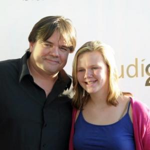 Nick and Hope Fenske at the Bloodline Premiere Nick played Officer Baker in the film