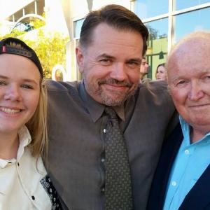 Hope Fenske, Nick and Charlie Holiday (Kindergarten Cop,Ed Wood, Mad City)at the 
