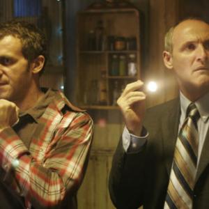 Still of Colm Feore and Patrick Huard in Bon Cop, Bad Cop (2006)