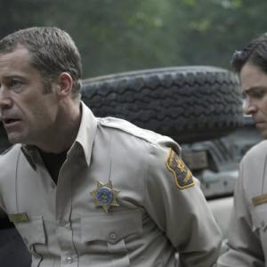 Still of Colin Ferguson and Kavan Smith in Eureka 2006