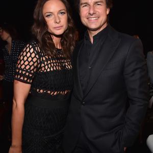 Tom Cruise and Rebecca Ferguson