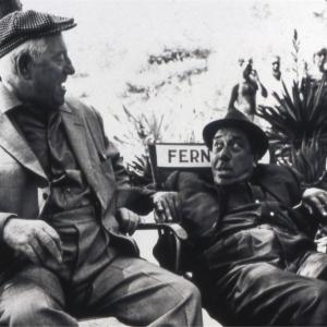 Fernandel and Jean Gabin in L'âge ingrat (1964)