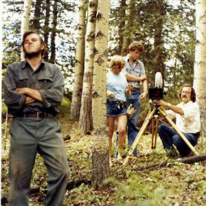 Brad Fernie Douglas Craik David Winning Andrew Jaremko Filming SEQUENCE August 12 1979 West of Cochrane Alberta