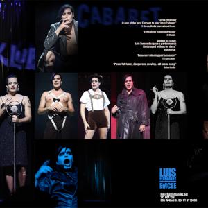 Luis Fernandez gets rave reviews for her performance as the MC in Cabaret the musical Venezuela 2010
