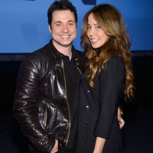 Adam Ferrara L and Alex Tyler R attends the AE Networks 2013 Upfront on May 8 2013 in New York City