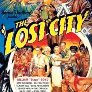 William Stage Boyd Claudia Dell Eddie Fetherston Kane Richmond and Josef Swickard in The Lost City 1935