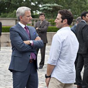 Still of Campbell Scott Mark Feuerstein and Hank Lawson in Royal Pains 2009