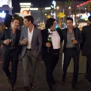 Still of Michael B. Silver, Paulo Costanzo, Mark Feuerstein and Charley Koontz in Royal Pains (2009)