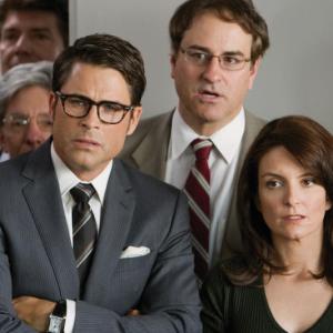 Still of Rob Lowe and Tina Fey in The Invention of Lying (2009)