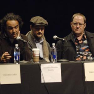 John Lasseter, Todd Field and Alejandro González Iñárritu