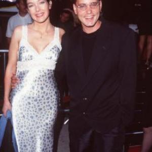 Corey Haim and Holly Fields at event of The X Files 1998